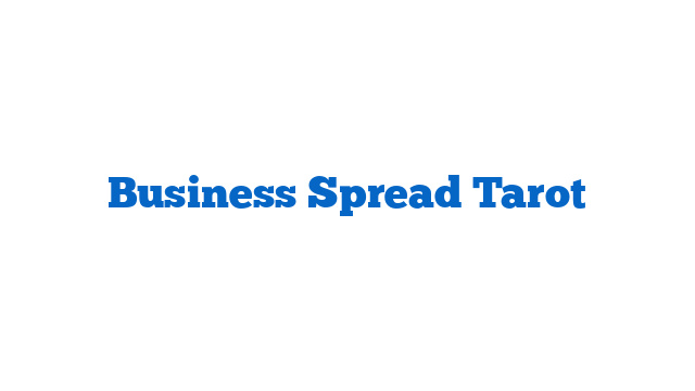 Business Spread Tarot