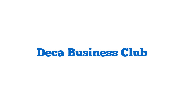Deca Business Club