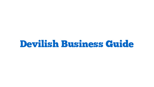 Devilish Business Guide