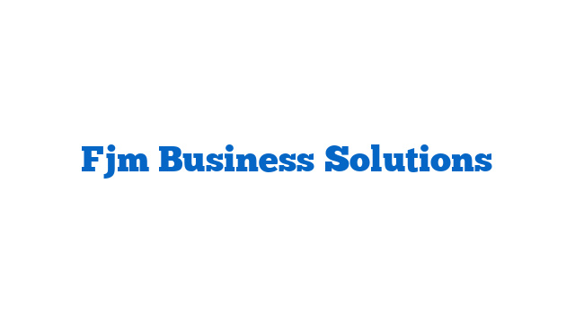 Fjm Business Solutions