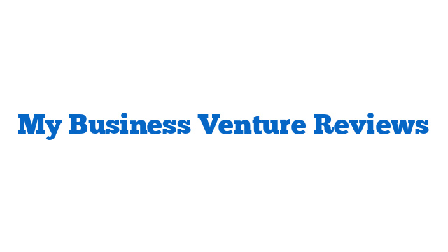 My Business Venture Reviews