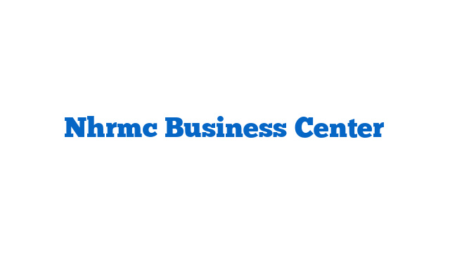 Nhrmc Business Center