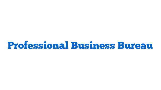 Professional Business Bureau