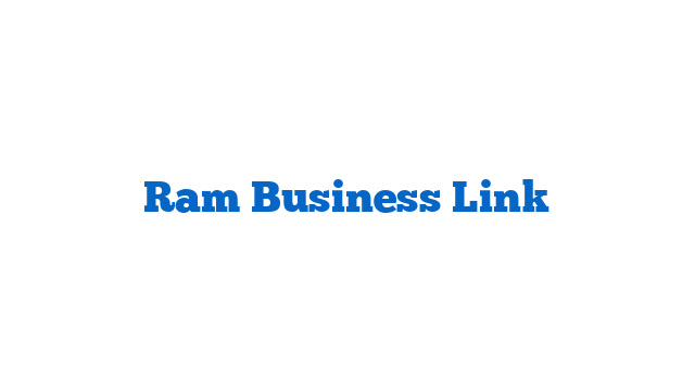 Ram Business Link