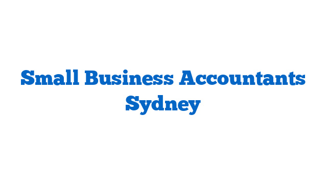 Small Business Accountants Sydney